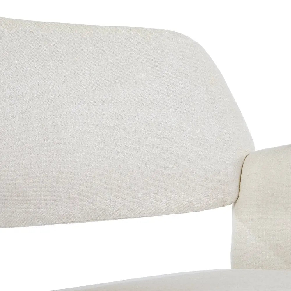 Beige and Black Adjustable Height Swivel Rolling Office Chair - NOBLE HOME INTERIORS