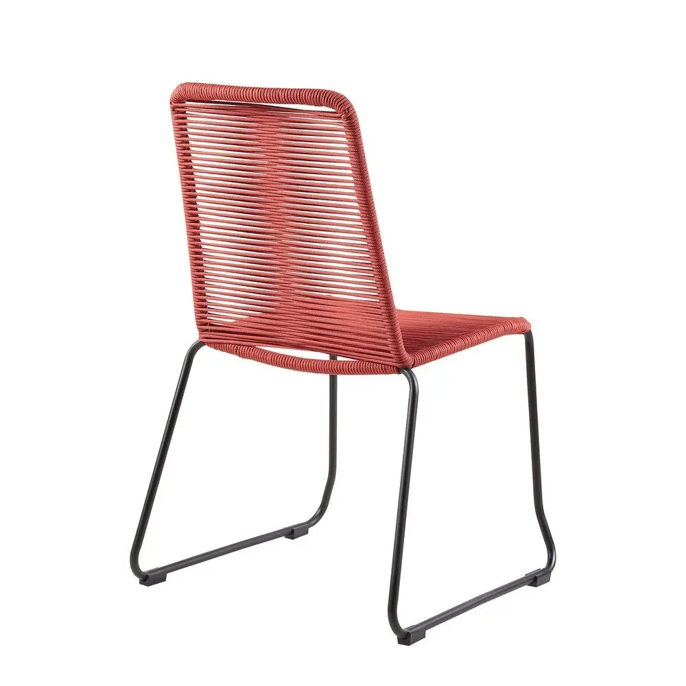 Five Piece Brown and Black Solid Wood Dining Set with Four Chairs - NOBLE HOME INTERIORS