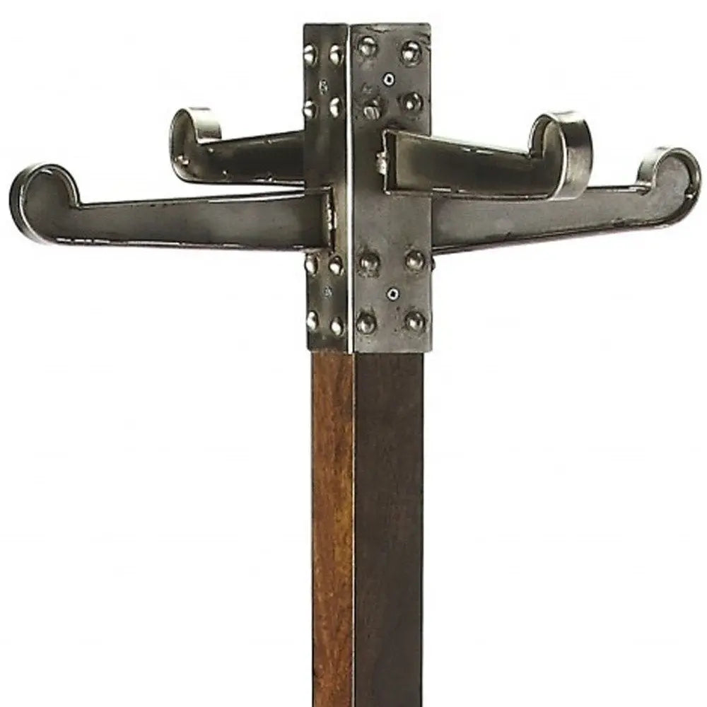 Industrial Chic Vintage Style Coat Rack - NOBLE HOME INTERIORS