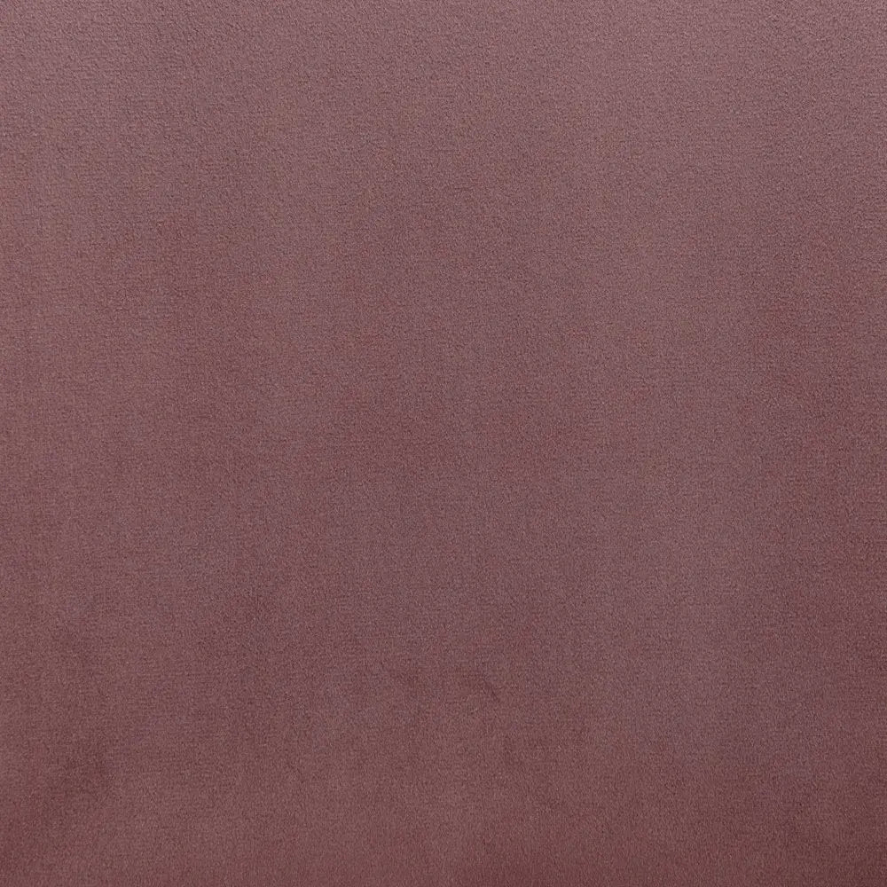 Rose and Black Steel and Velvet Adjustable Swivel Rolling Conference Office Chair - NOBLE HOME INTERIORS