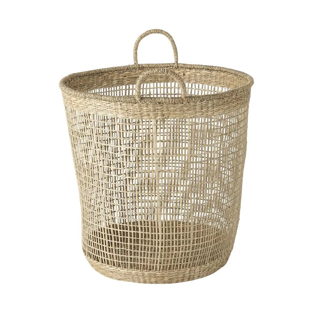 Set of Three Natural Wicker Basket - NOBLE HOME INTERIORS