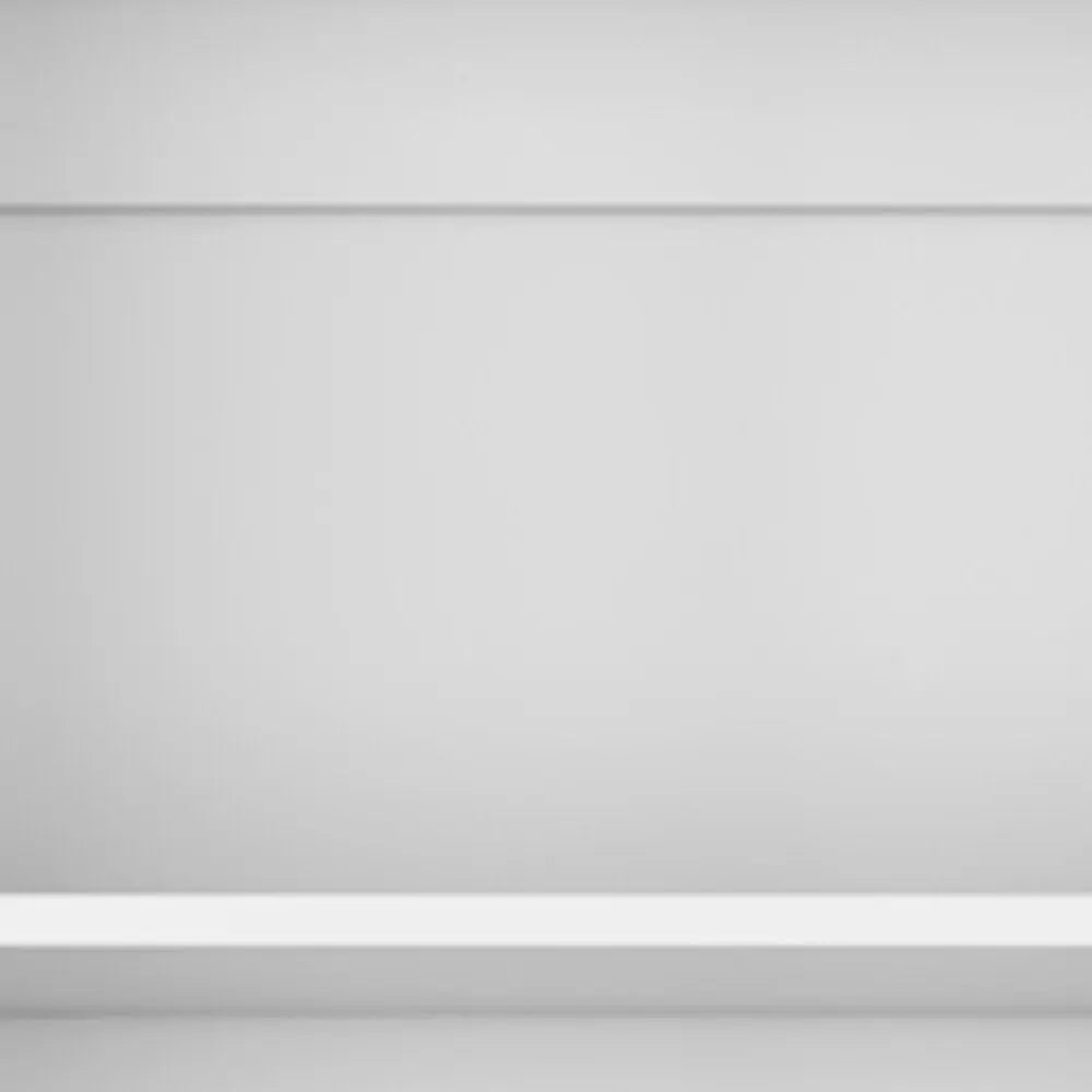 Set of Three White Wood Five Tier Modular Bookcase with Two Doors - NOBLE HOME INTERIORS