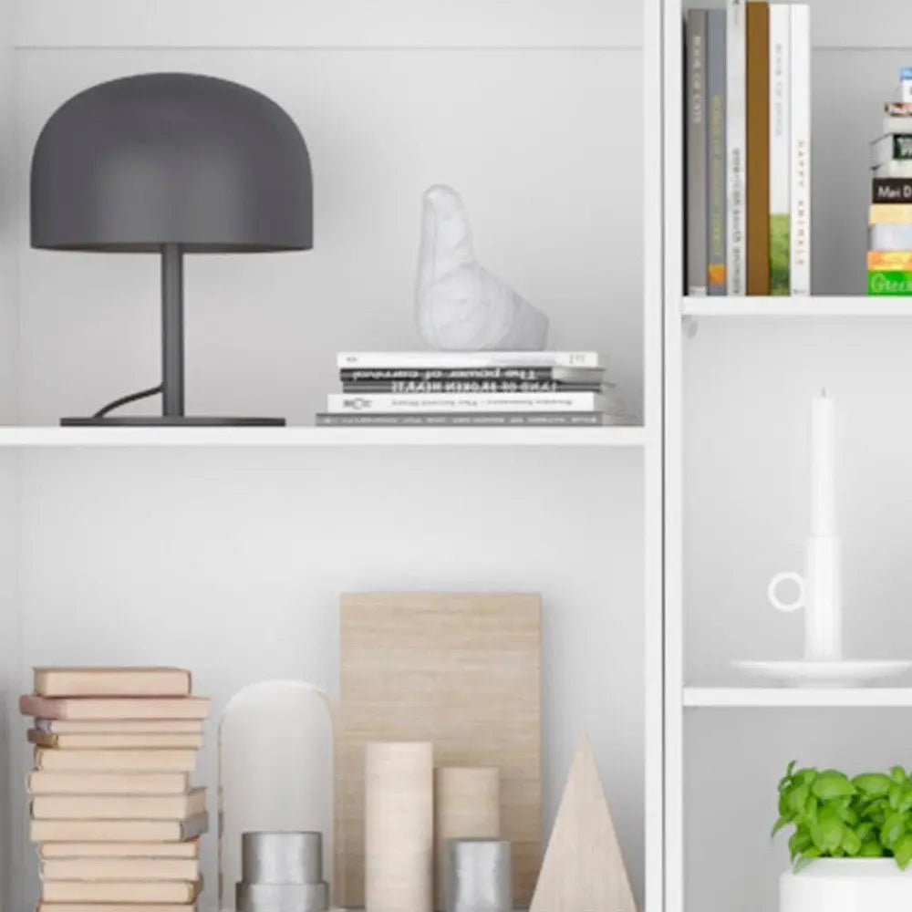 Set of Three White Wood Thirteen Tier Modular Bookcase - NOBLE HOME INTERIORS