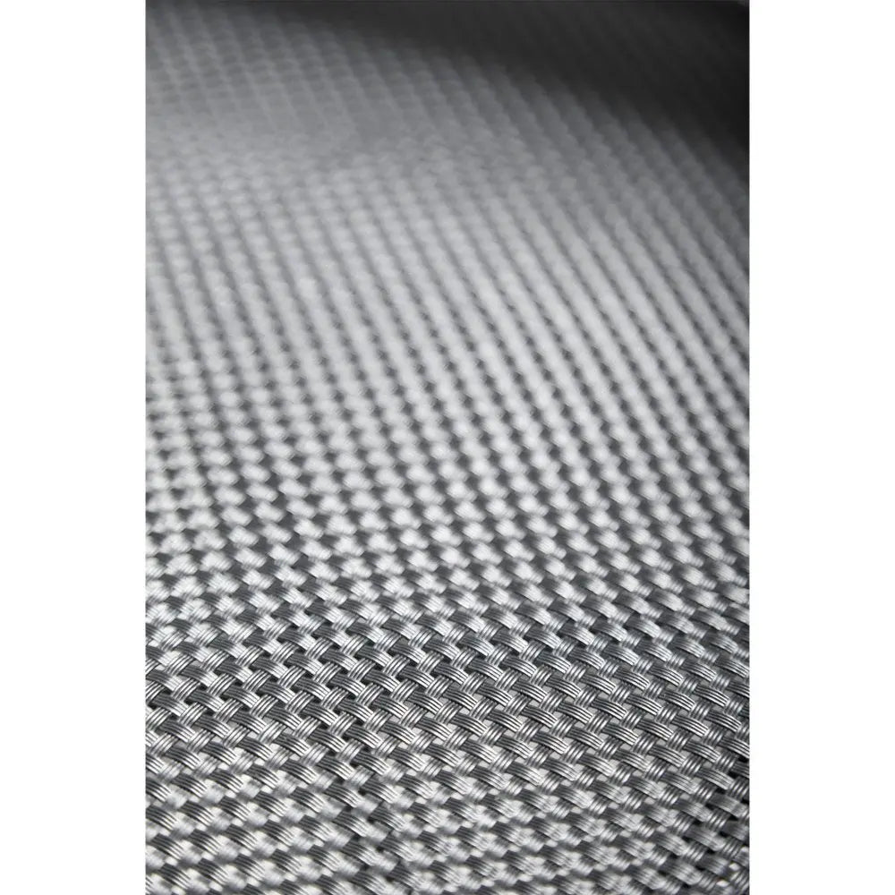 Set of Two Black Textured Mesh Sling And Aluminum Outdoor Stacking Arm Chairs - NOBLE HOME INTERIORS