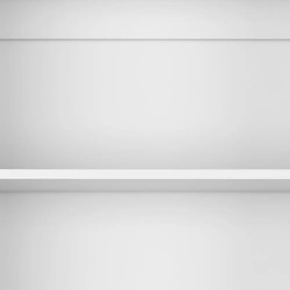 Set of Two White Wood Five Tier Modular Bookcase with Two Doors - NOBLE HOME INTERIORS