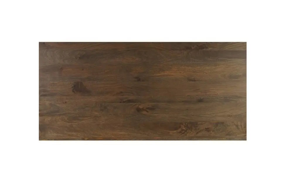 Seven Piece Brown Solid Wood Dining Set with Six Chairs - NOVA HOME FURNITURE