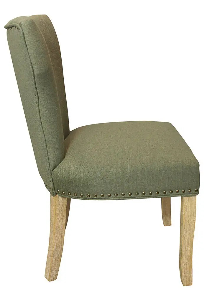 Seven Piece Dark Brown Round Solid Wood Dining Set with Six Chairs - NOVA HOME FURNITURE