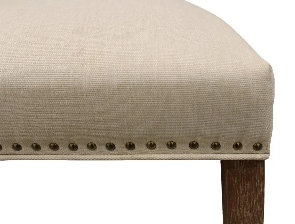 Seven Piece Dark Brown Round Solid Wood Dining Set with Six Chairs - NOVA HOME FURNITURE