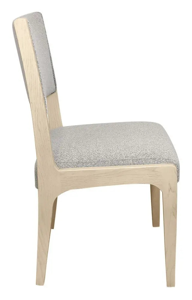 Seven Piece Dark Brown Round Solid Wood Dining Set with Six Chairs - NOVA HOME FURNITURE