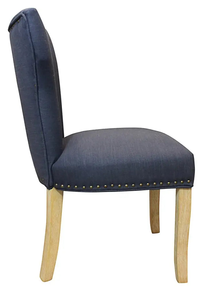 Seven Piece Dark Brown Round Solid Wood Dining Set with Six Chairs - NOVA HOME FURNITURE