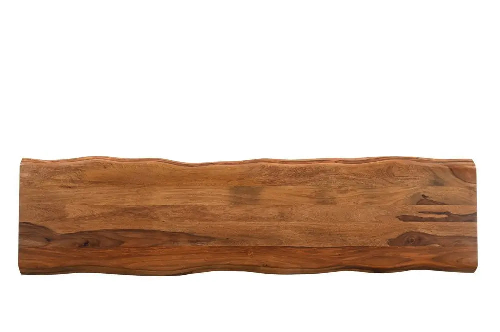 Six Piece Brown Solid Wood Dining Set with Four Chairs - NOVA HOME FURNITURE