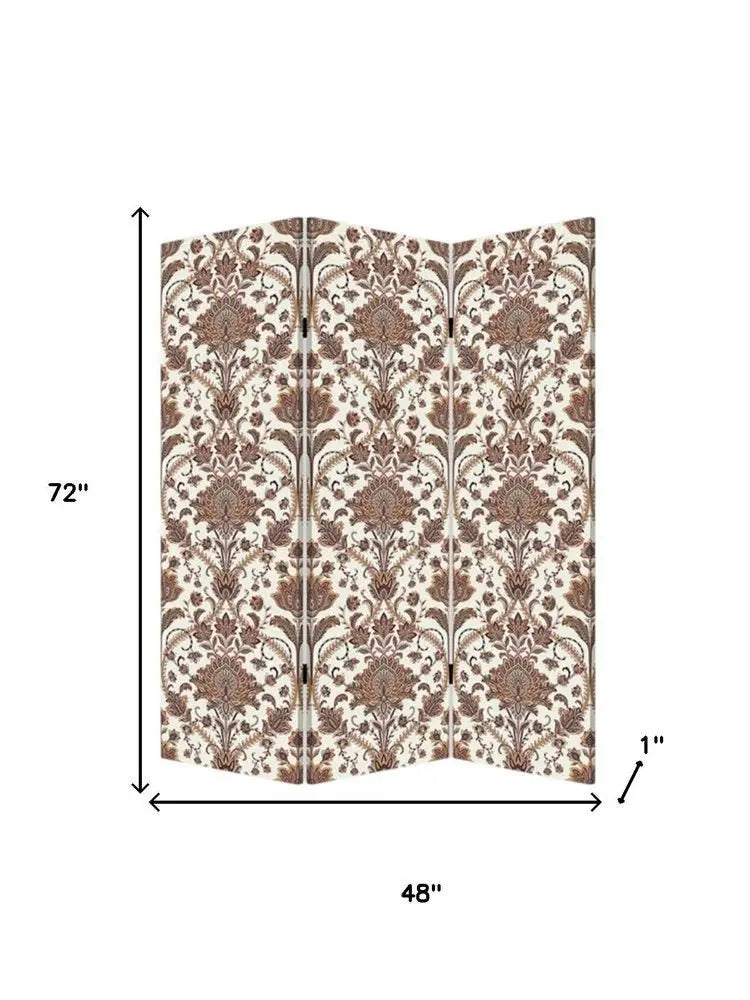 Vintage Green Baroque Three Panel Room Divider Screen - NOBLE HOME INTERIORS